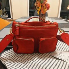 Anya Hindmarch Ripley suede and leather Crossbody bag