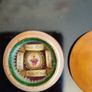 Antique French Turned Wood & Incased in Glass Reglious Travel Relic Box Image 2