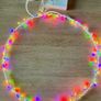 IKEA LED Pendant Indoor Hanging Circlular Wreath Multicolor Lights Image 4