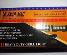 Brand New Snap-Mac Amber Grill Lights