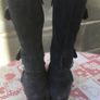 New MamZelle Suede Leather Boots, Size 41 Image 7