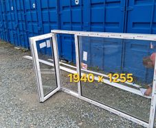 Brand new double glazed PVC Window