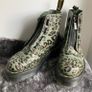 Dr Martens/ Docs, Size 5, Sinclair Platform Boots Distorted Leopard Image 6