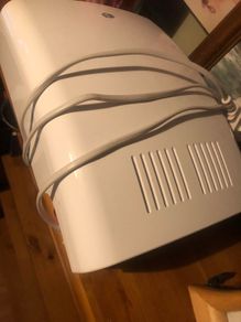 Nail polish drying machine