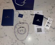 swarovski necklace set