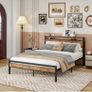 King Size Bed Frame Metal Image 7