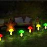 Set of 6 Solar Mushroom Lights Garden Outdoor Decor, 8 Modes Waterproof Mushroom Ornaments for Lawn Gardening Pathway Landscape Yard Easter Pathway Fence Christmas Halloween Decorations (FREE SHIPPING) Image 2