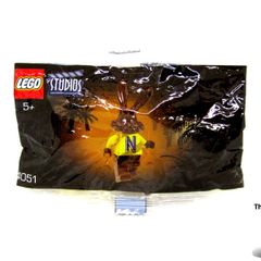 LEGO 4051 Nestle Nesquik Quicky The Rabbit Bunny Promo Polybag Super Rare Hard To Find From The Lego Group 2001 Brand New Sealed