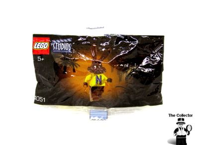 LEGO 4051 Nestle Nesquik Quicky The Rabbit Bunny Promo Polybag Super Rare Hard To Find From The Lego Group 2001 Brand New Sealed