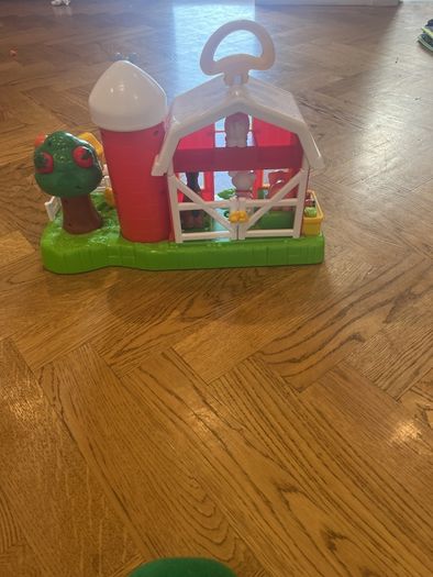 Toy farmhouse.
