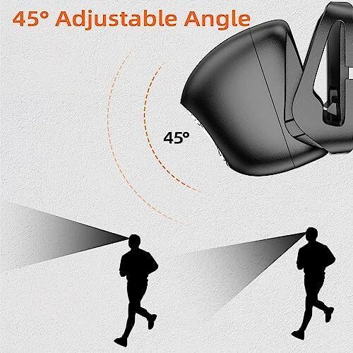 Rechargeable Head Torch 2 Pack, 5 Modes Bright LED Headlamp with Red Light, Lightweight Waterproof Hands-Free Head Torch for Camping, Running, Hiking, Adjustable Headband for Adults, Kids