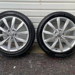 Genuine VW 17" alloy wheels