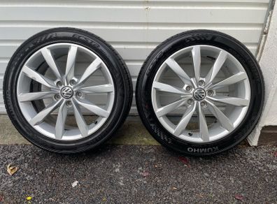 Genuine VW 17" alloy wheels