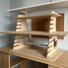 Height Adjustable Desk Stand