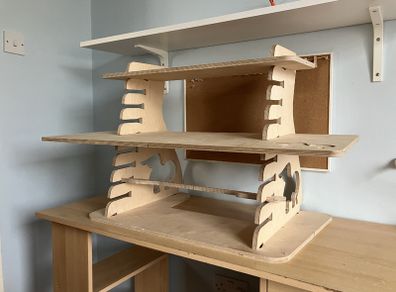 Height Adjustable Desk Stand