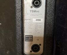 Seeburg Acoustic Line TSMini professional speaker.