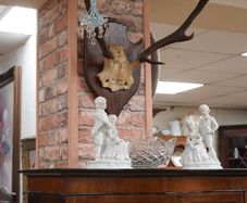 French Oak Antler Wall Mount 2