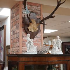 French Oak Antler Wall Mount 2