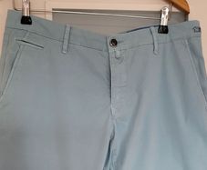 JACOB COHEN Bobby Azul Chinos Sz 35 - Rrp 465 (New)