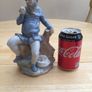 Vintage Large NAO By Lladro Seated Man Figurine Image 5