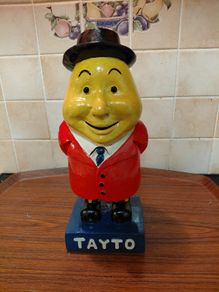 Large Hand Painted Mr Tayto Figurine  Iconic Irish Collectible