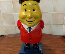 Large Hand Painted Mr Tayto Figurine  Iconic Irish Collectible