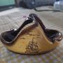 Pipe stand Vintage Mid Century double pipe holder ceramic Image 6