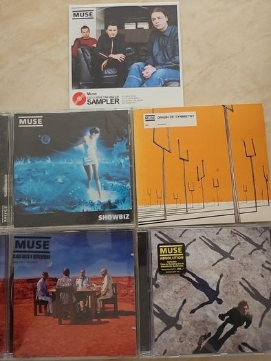 Muse 5 CD Lot