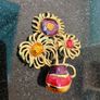 Rare Vintage YSL for Avon "Impressionist Flower" Van Gogh Sunflowers Brooch Image 3