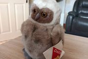 Vintage Dakin Otto Owl Plush Toy 1989
