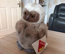 Vintage Dakin Otto Owl Plush Toy 1989