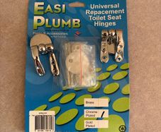 Toilet seat hinges