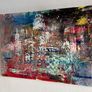 Original Art Original Cityscape in Abstract Image 3