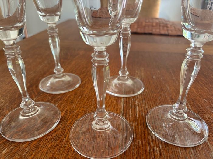 crystal glasses set of 5