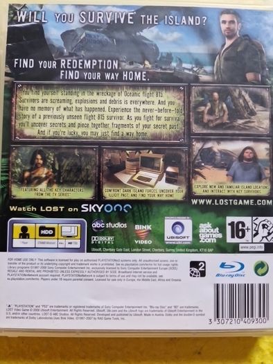Lost  PlayStation3 Ps3 games Original