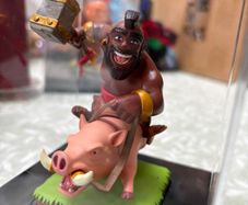Clash of Clans Hog Rider Figure Official Supercell Rare