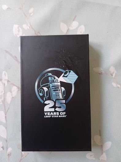 Lego 25th anniversary coin key chain star wars