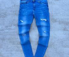 mens slim fit ripped denim jeans