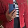 leather biker jacket Image 9