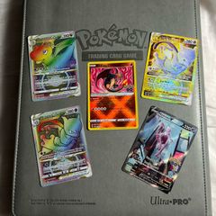 Complete Pokemon Go 100% Master Set All SR + Extra Promo Cards + Ultra Pro MewTwo Binder