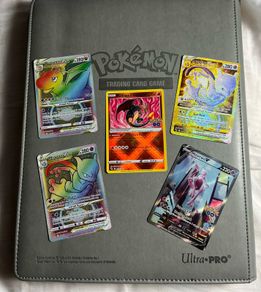 Complete Pokemon Go 100% Master Set All SR + Extra Promo Cards + Ultra Pro MewTwo Binder