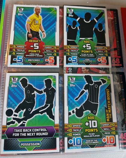 Match Attax 15/16 in Binder.  (Other seasons also)