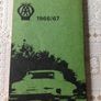 AA Members Handbook 1966/67.   Collectable item. Image 10