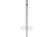 Alba Chromy coat stand hanger