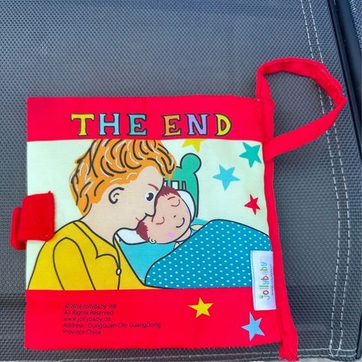 jollybaby soft book Beand New Grandma
