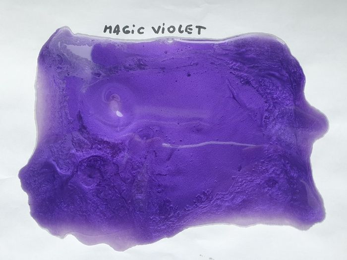 Pigment powder for epoxy resin