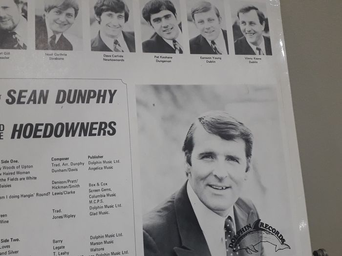 Sean Dunphy   The best of LP irish  &  Hoe downers Lp