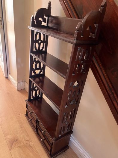 Narrow hall shelving / whatnot