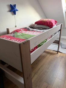 kids high sleeper bed x 2 with ladder