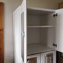 Wardrobe with 4 doors, white, with 1 clothes rail, 3 shelves Image 3